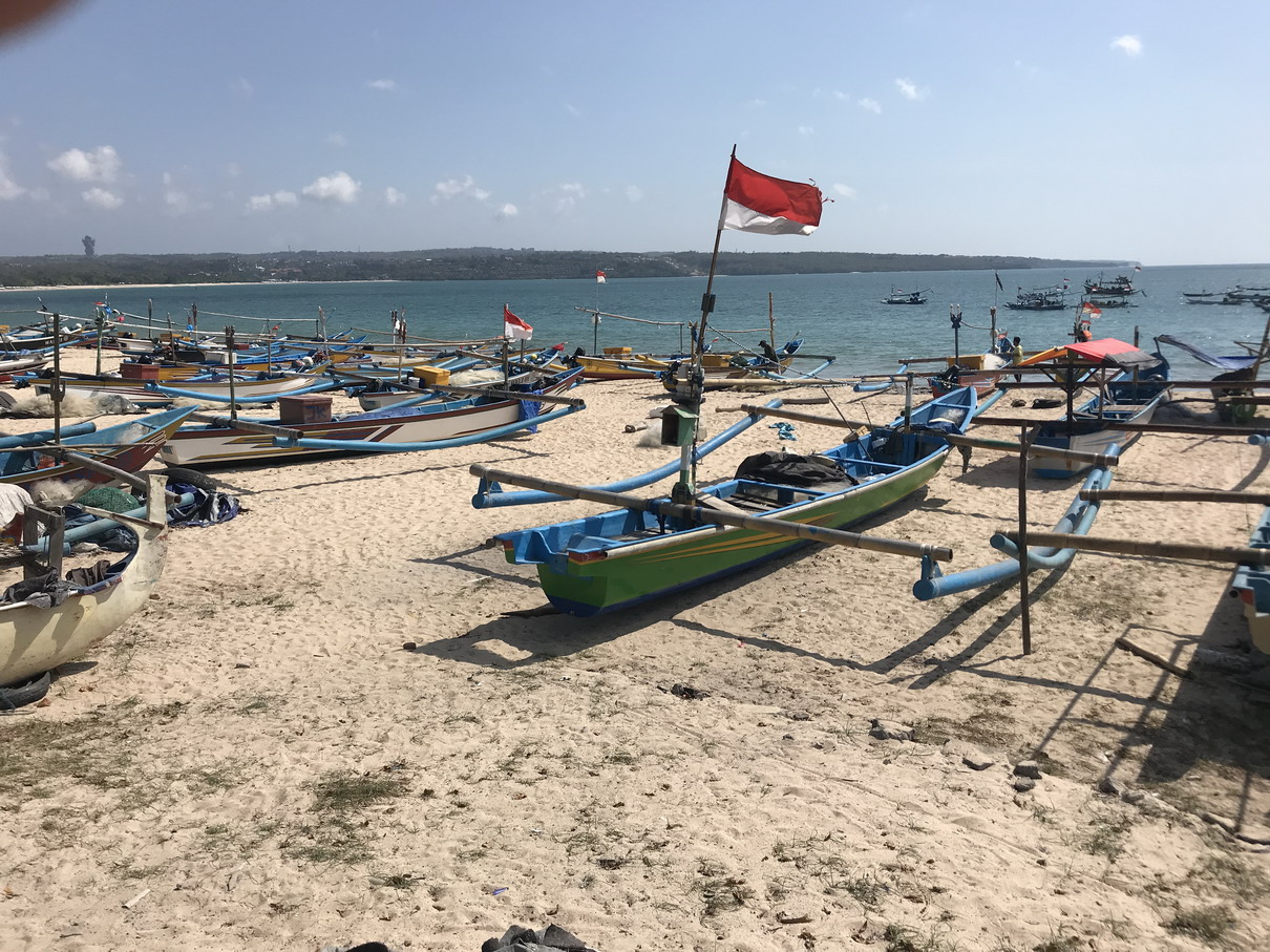 Bali halász ladikok Jimbaran