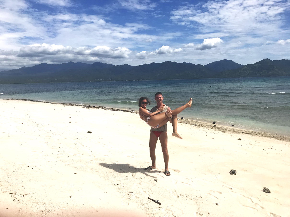 Gili Trawangan - parti homok - Bali